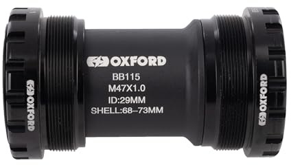 Oxford Unisex SRAM DUB T47 Bottom Bracket (68/73mm) | Threaded BB Cycle Bike Maintenance, Black, 68/73mm EU