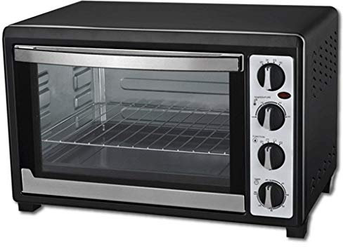 Forno convezione elettrico e rustipollo 38 litri 2000 W nero di alta qualità