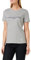 Tommy Hilfiger HERITAGE HILFIGER C-NK REG TEE Kurzarm Strickoberteile Damen, Grau (Light Grey Htr), L