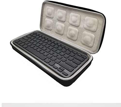MotuTech Sac Rigide à Main Portable pour Logitech MX Keys Mini Keyboard Clavier sans Fil Etui Housse Protection Anti-Rayure Anti-Collision