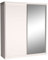 Cool24 Maciej I Kleiderschränke - Modern Schwebetürenschrank - Kleiderschrank mit Spiegel - Schlafzimmerschrank 208x240cm mit 12 Regale - Kleiderschrank Weiß - Schrank Schlafzimmer