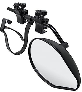 Maypole ProView Towing Mirror, Single Mirror Extension for Caravan Trailer Horsebox Towing, Convexed Glass