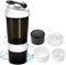 BAIFULAI Protein Shaker mit Pulverfach und 3er Tablettenorganizer, 500ml Shaker Proteinshake, Eiweiß Shaker, auslaufsicher, BPA frei, Shake Becher, Proteinshaker für Fitness Proteinshake (Weiß)
