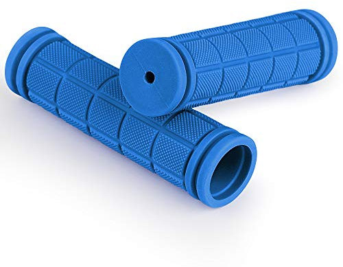 HASAGEI Puños ergonómicos para Bicicleta, 1 par, Goma Suave Antideslizante