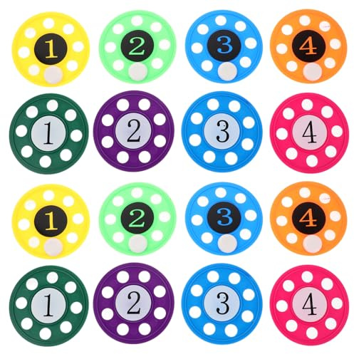 HOOTNEE Disques de Plongée pour Piscine Été Jeu sous-Marin Éducatif avec Numéros Jouets de Piscine pour Plongée Garçon et Filles 16 Disques Colorés pour Entraînement et Jeux Aquatiques