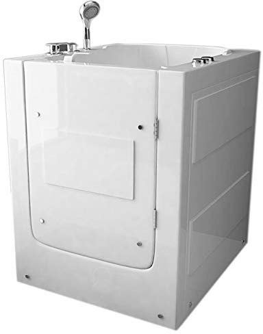 Bañera hidromasaje con puerta con cromoterapia FLORIDA bañera para ancianos