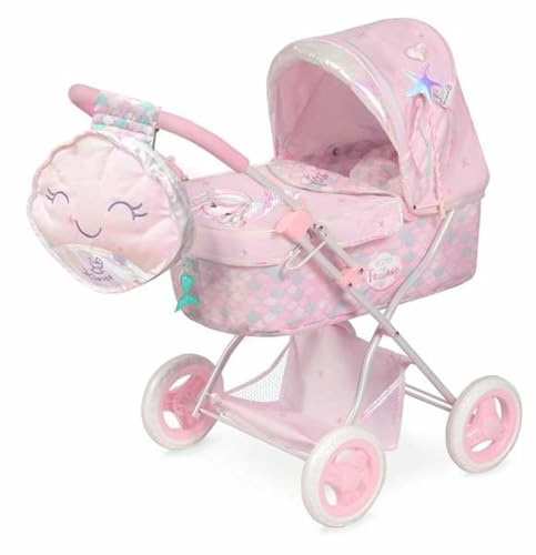 Decuevas Toys Passeggino per bambole pieghevole Ocean Fantasy, Multicolore 85041