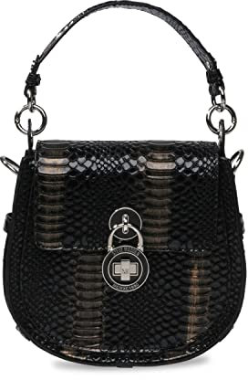 Steve Madden Damen AUBREEW Satteltasche, schwarz