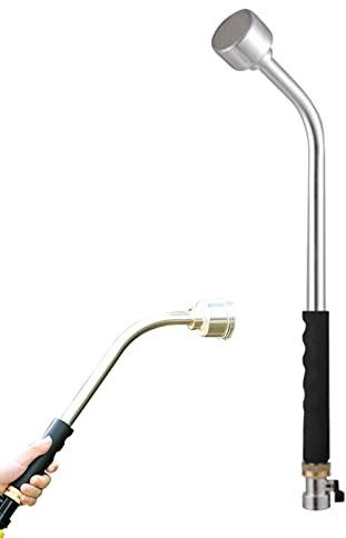 Gießstab Heavy Duty | Sanfter Bewässerungsstab mit Absperrventil - Daumensteuerungs-Absperrventil für Autowäsche, Bewässerung von Sämlingsbeeten, Blumen,