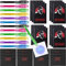 vamei 48 Stück UV Stift Zauberstifte Kinder UV Licht Notizbuch Detektiv Set Entdecker Kinder Mitgebsel Kindergeburtstag Detektiv Geburtstag Give Aways Kindergeburtstag Gastgeschenk Kinder