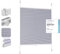 Sekey Plissee ohne Bohren Verdunkelung, Fenster Plissee Klemmfix Jalousie 40 cm breit, Verspannt Blickdicht Sonnenschutz Fensterollo, 40x130cm, Blaugrau