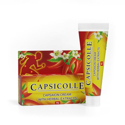 avantal Wärmesalbe Capsicolle® 50g, zur Linderung von Rückenschmerzen, Gelenkschmerzen, Muskelschmerzen und Verspannungen, Wärmesalbe mit 3% Capsaicin, schnelle, Wärme & Schmerzlinderung extra stark
