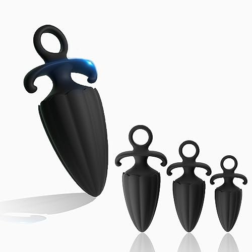 TDLPlus Analplug Buttplug Silikon S/M/L Größen Analspielzeuge Analdildo Analdilatator für Mann Frau Erotisches Sex Spielzeug für die Männer Frauen Paare Extrem Anfänger Fortgeschrittene(3set)