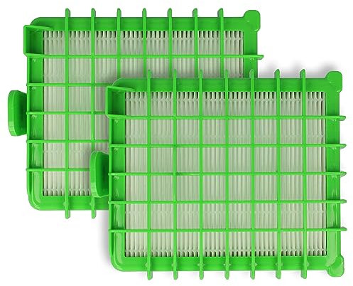 vhbw 2x filtre remplacement pour Rowenta ZR004801 pour aspirateur - Filtre HEPA contre les allergies