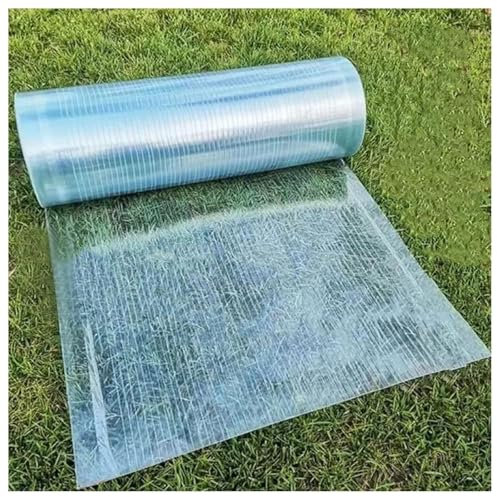 Pannelli isolanti trasparenti per tetti da giardino, terrazza, serra, baldacchino esterno, in fibra di vetro, per coperture e rivestimenti per patio (dimensioni: 50 x 600 cm)