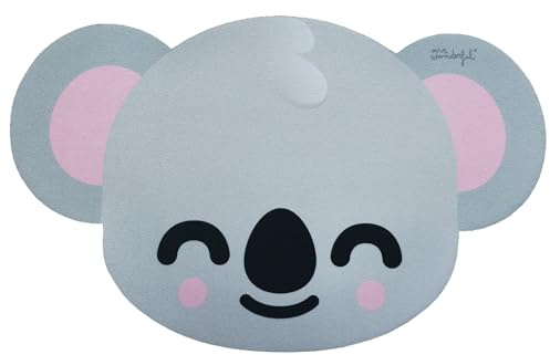 WONDEE Mr Wonderful Alfombrilla Ratón Koala, Alfombrilla Ratón Infantil para Niña y Mujer, Mousepad Lavable a mano de Fibra Extrafina y Antideslizante - Mr Wonderful Regalos Originales niñas y mujeres