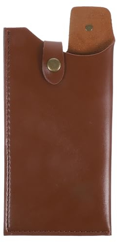 Garneck Custodia Protettiva per Coltelli da Cucina in Pelle Sintetica Resistente Fodero Sicuro per Cutter con Design Semplice e Durevole Copertura Anti-usura per Utensili da Cucina