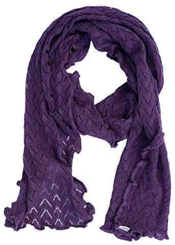 Invero, Merino Schal Lilly, 100% Wolle (Lila)