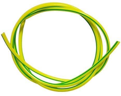 Manicotto di terra da 3 mm - 1 metro in PVC manicotto di terra 3 mm verde/giallo manicotto 1 metro