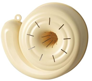 Cuenco giratorio de frutas con colador, cesta de drenaje en forma de caracol, para frutas y verduras, recipiente de enjuague de cocina inspirado en animales para el hogar, dormitorio, camping y picnic