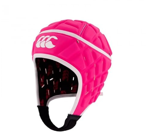 Canterbury Casque Raze Junior pour enfant, rose fluo, taille XXS