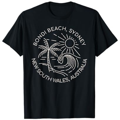 Bondi Beach Sydney New Sud Pays de Galles Australie T-Shirt