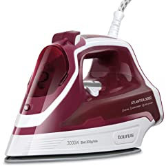 Taurus Atlantida 3000 - Plancha de vapor. 3000W. Golpe vapor 200g/min. Vapor constante 45g/min. Cerámica. Función spray. Doble sistema antical. Auto-limpieza. Antigoteo.