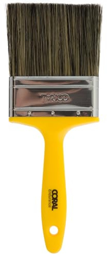 Coral 32500 Endurance Masonry Paint Brush for Walls Brick Cement Render Pebbledash 4 inch