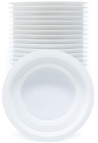 OASIS® juniorskål, 3 x 12 cm Ø, vit
