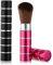JIEYAO 2 Stück Einziehbare Make up Pinsel, Tragbarer Rouge Pinsel Kabuki Foundation Pinsel Loser Puderpinsel Flüssiger Foundation Pinsel mit Abdeckung Ausziehbarer Konturpinsel Gesichts Mixer Pinsel