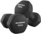 SONGMICS Hanteln, 2er Set, 2 x 10 kg, Hantelset, Kurzhanteln, Hexagon, Neopren-Beschichtung, Krafttraining, Workout, Fitnesstraining, für Zuhause, tintenschwarz SYL110B01