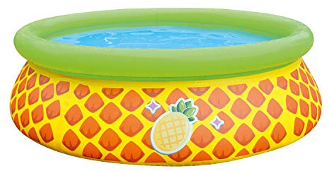 JLeisure Sun Club 3D Pineapple Kiddie Pool, Multicolor, 5 Feet