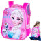 YISKY Frozen Schulrucksack, Elsa Anna Olaf Kinderrucksack, Schultasche, Rucksäcke, Kindergartenrucksack, Kindergarten Tasche, Kinderrucksäcke, für Jungen Schule Mädchen