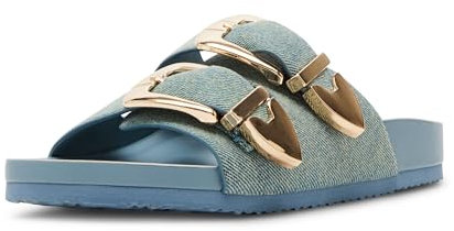 Madden Girl Damen Bandero Sandale, Denim, 39.5 EU