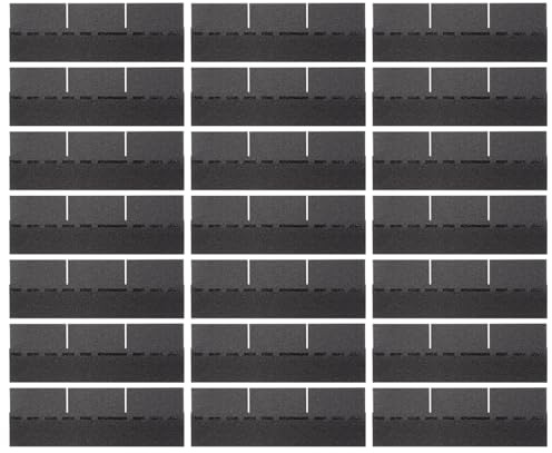 21Pcs Asphalt Roofing Shingles Water-Shieldive Roof Tiles 39.37x13.11 Easy to Install for House Garage Shed and Pet House Roof Repair