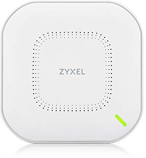 Zyxel True WiFi6 AX1800 Wireless Access Point (802.11ax Dual Band), 1,77Gbps with Quad Core CPU and Dual 2x2 MU-MIMO Antenna, Manageable via Nebula APP/Cloud or Standalone [NWA110AX]