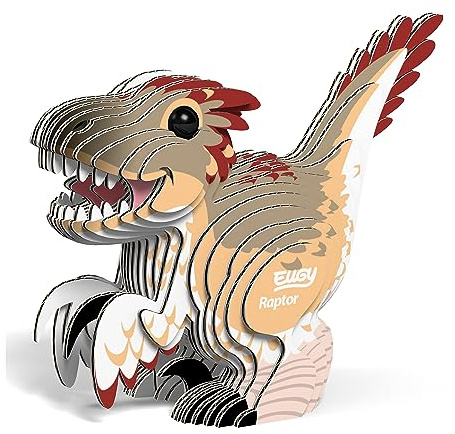 EUGY Eco-Friendly 3D Paper Puzzle (Velociraptor)