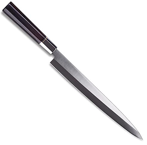 9 Affettatura coltello da cucina filetto sashimi sushi yanagi coltelli salmone cloullever chef in linfaggio chef in acciaio al carbonio coltello cuoco utensili da cuoco