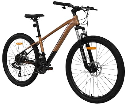 Keskin Bikes HT MTB1 26 x 2.35 – Aluminiumrahmen, SM21-Speed, Bronze Schwarz