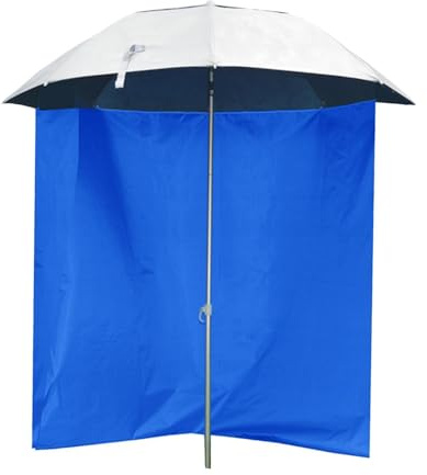 YRTUOP Paño envolvente para sombrilla de playa, Paño envolvente para sombrilla portátil - Tienda con para patio,Diseño de media circunferencia, tela impermeable para