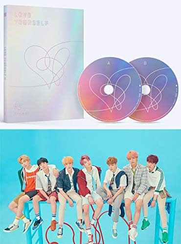 BTS Love Yourself Answer (F Version) Bangtan Boys Album 2CDs+Poster+Photobook+Mini Book+Photocard+Sticker Pack+(Extra 6 Photocards Set)