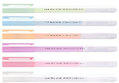 YEJAHY 6PCS schnell trocknende Klebestifte, schnell trocknende Klebestifte für Scrapbooking, feine flüssige Klebestifte, Spenderstifte für Haus, Schule oder Büro