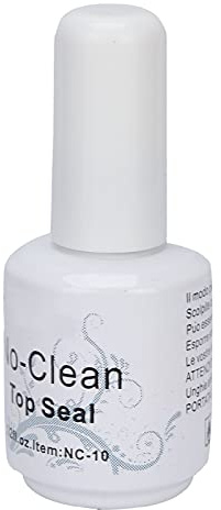 Capa Superior sin Toallitas, Protección de Esmalte de Gel de Capa Superior Suave Segura de 15 Ml para Fiestas de Citas para Reuniones Familiares para el Hogar