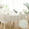 CALIYO Tischdecke Abwaschbar, PVC Tischdecken, Tischdecke Outdoor Rund für Küche, Wohnzimmer, Esszimmer, Balkon und Garten 100cm/ 120cm/ 140cm