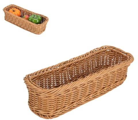 Beufee Utensilienhalter, Besteck-Organizer, Essstäbchenhalter, Besteck-Trockenkorb, Löffel- und Gabel-Organizer, Schreibtisch-Geschirr-Aufbewahrungskorb für Zuhause (Large size L300*W110*H70MM)