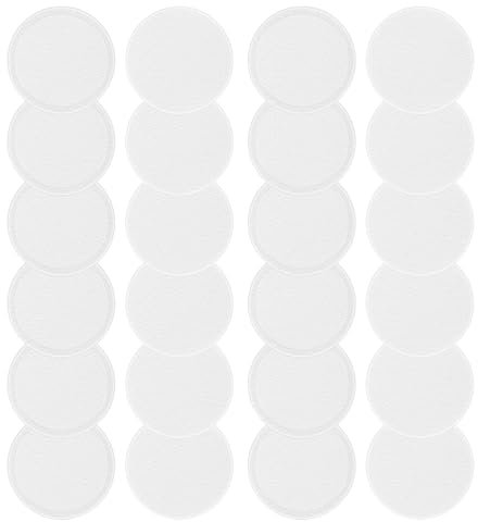 Set Di Forniture In Crescita - Filtro Adesivo Di Funghi Dischi 24 Pacchetti, Patch Di Sfiato Di Umidità Coltivazione | Coperchi Di Guarnizioni Traspiranti Per Barattoli Vegetali Da Giardino Esterno Pe