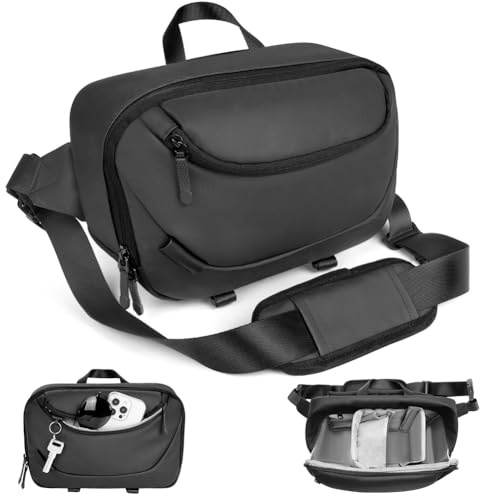 Flintronic Borsa Fotocamera, Impermeabile Antiurto Custodia per Fotocamera Obiettivo, Cinghia Regolabile, Fodera Morbida e Soffice, Leggero Borsa Fotografica, SLR DSLR Obiettivi & Accessori-32*20*13cm