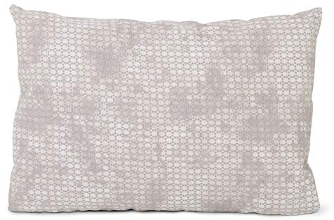 Cuscino con 8 erbe (anice, camomilla, melissa, salvia, lavanda, timo, rosmarino, menta piperita) 30x20cm Cuscino con profumo naturale (Colore: shabby-chic grigio-beige)