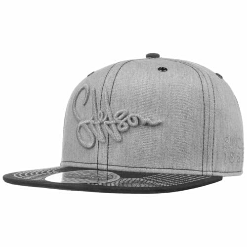 STETSON Lettering Flat Brim tygkeps 6 panel Herr Var Sommar