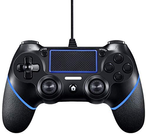 AUELEK Controllers Wired,Professional USB Wired Gamepad for Playstation 4,Mobile Game Controller for USB Wired Controller Playstation 4 Gamepads With Cable Compatible with PC Windows 7/8/XP